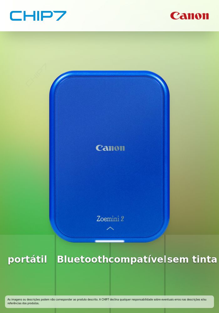 CANON ZOEMINI 2 Portable Photo Printer Wireless Navy Blue