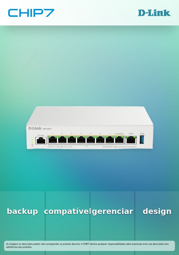 BUSINESS POE ROUTER DBR-600-P/E
