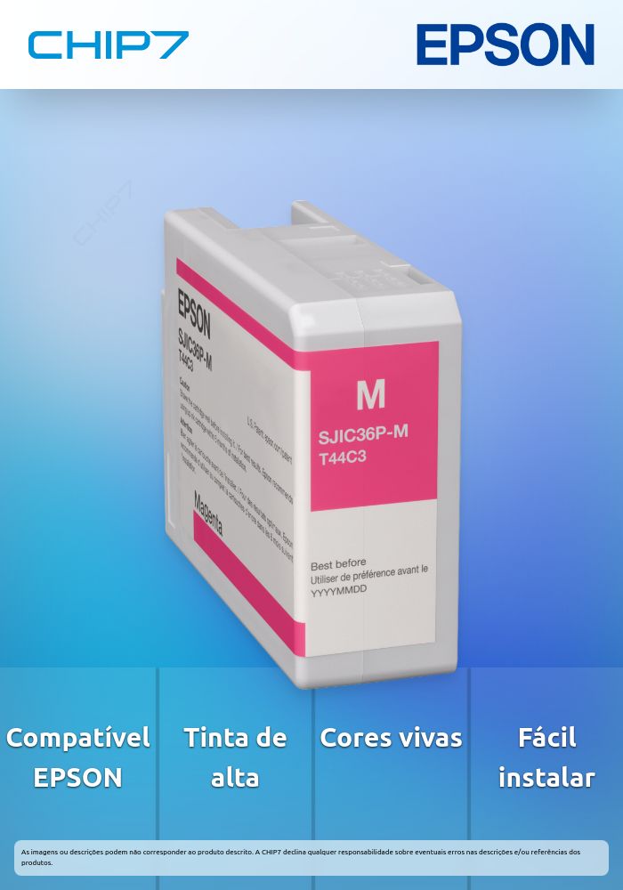 EPSON TINTEIRO MAGENTA TM-C6000/6500
