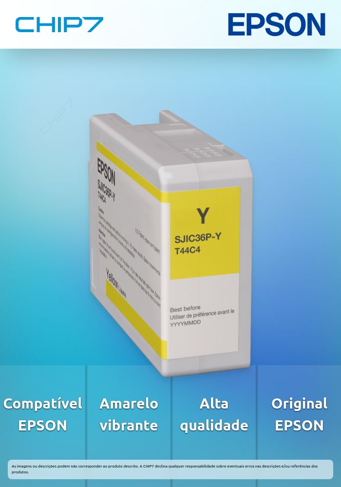 EPSON TINTEIRO AMARELO TM-C6000/6500