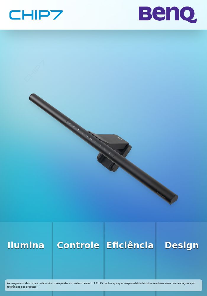 Candeeiro LED para Monitor ScreenBar Pro – Preto