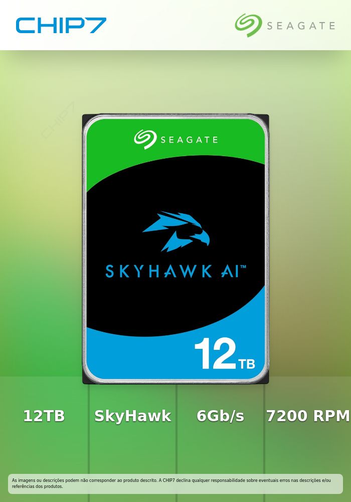HDD 12TB SkyHawk AI 3.5