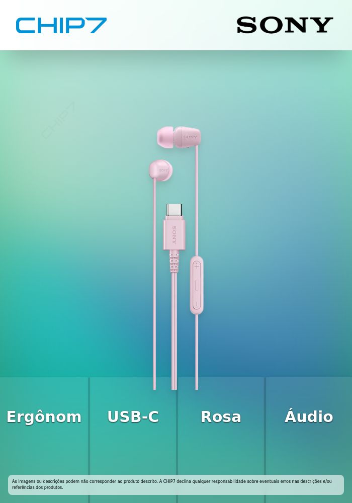 AURICULAR IN EAR USBC MICRO ROSA