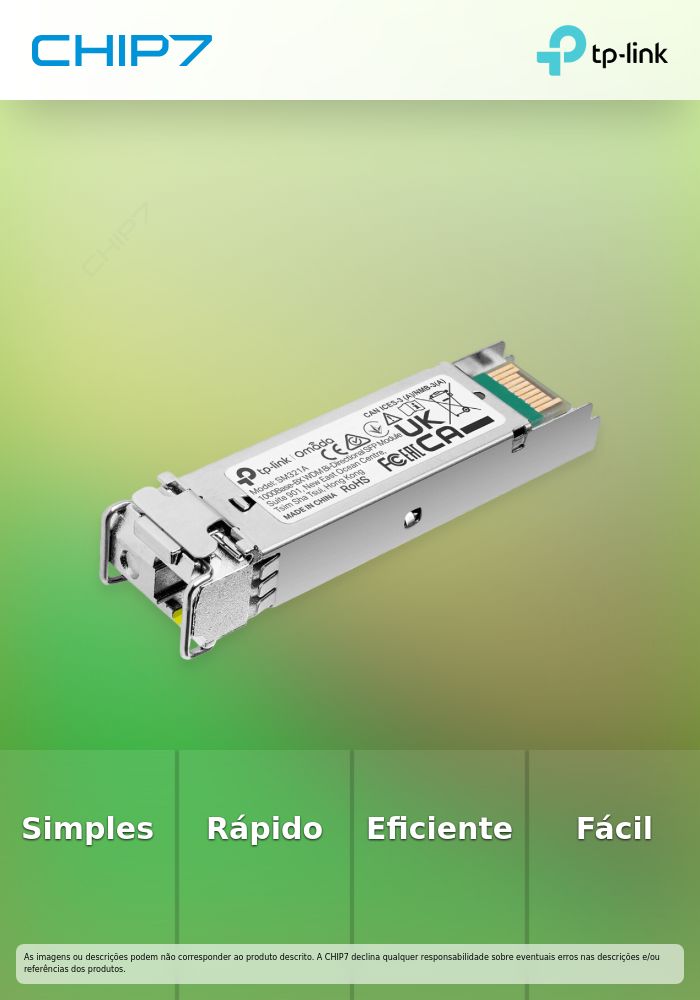 TP-LINK Omada Gigabit Single-Mode WDM Bi-Directional SFP Module