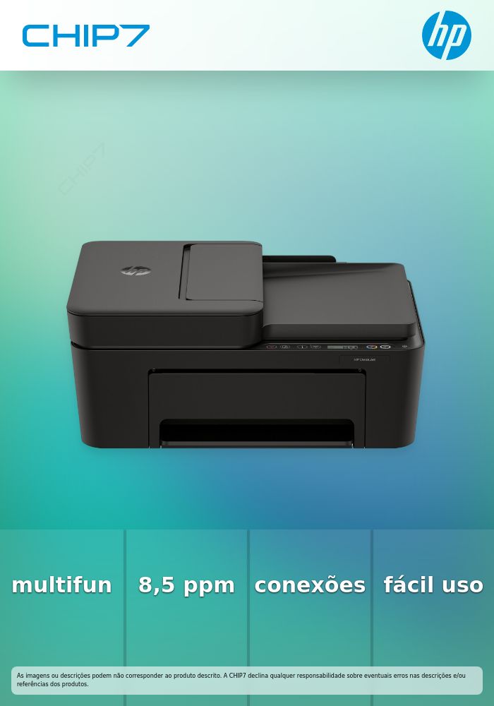 HP DeskJet 4310 All-In-One MFP thermal inkjet Black 8.5 ppm Color 5.5 ppm USB Wi-Fi Bluetooth