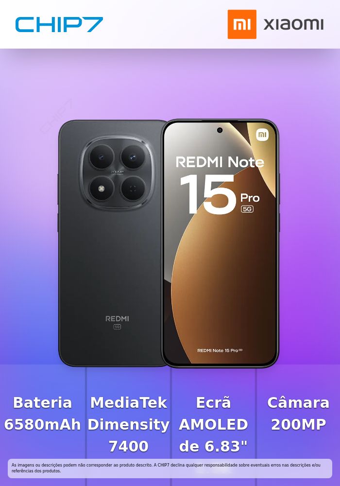 Smartphone Xiaomi Redmi Note 15 Pro 5G 6.83