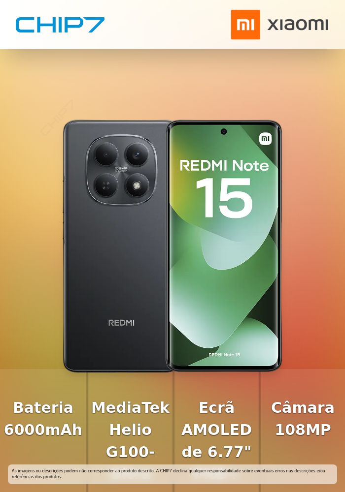Smartphone Xiaomi Redmi Note 15 4G 6.77