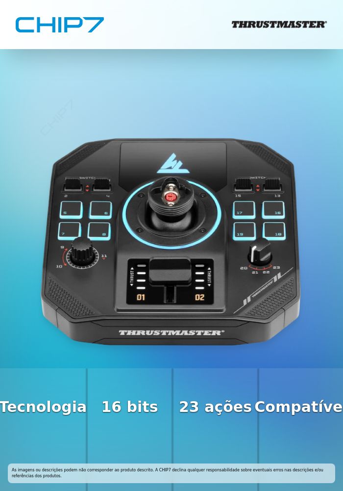 Base Joystick Thrusmaster SOL-R 5 H. E. A. R. T.  HOTAS PC