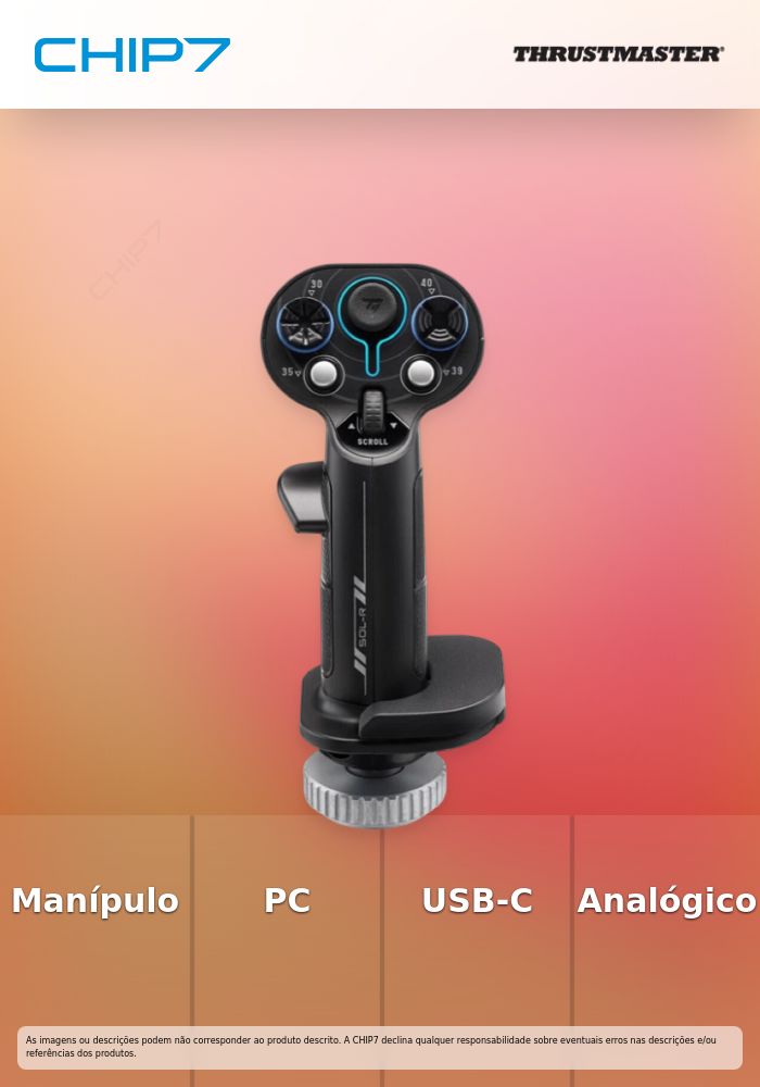 Joystick Thrusmaster SOL-R 3 H. E. A. R. T.  HOTAS Add-On PC
