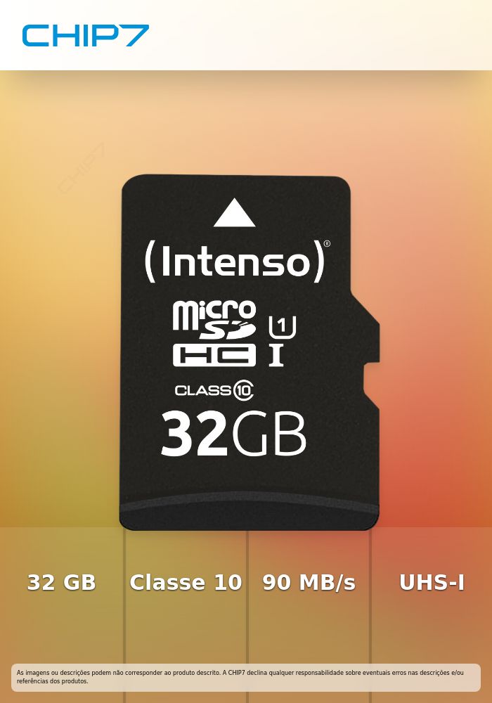 INTENSO MICROSD 32GB UHS-I PREMIUM C\ ADAPTADOR