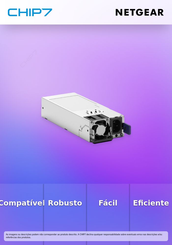 NETGEAR - Suprimento de potência (módulo plug-in) - AC 110-240 V - 920 Watt