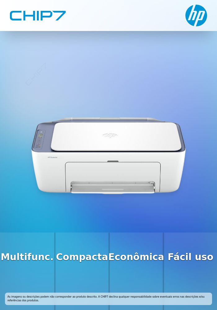 HP DeskJet 2922 All-in-One Printer  - válido p/ unid pré estabelecidas e faturadas até 30 de janeiro ou fim de stock