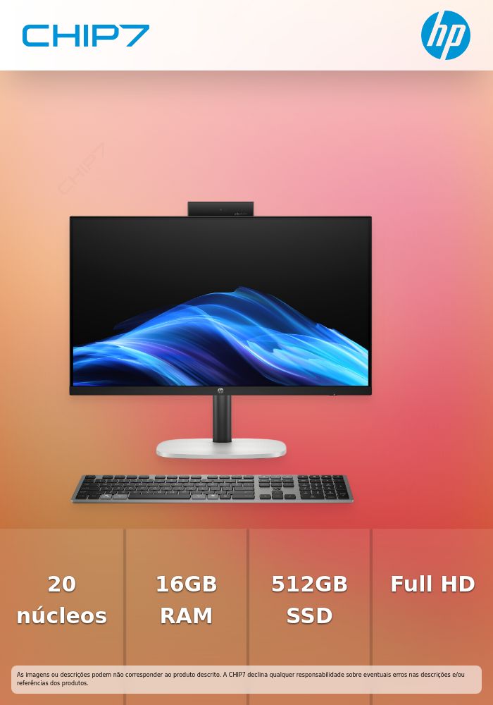 All in One HP PROSTUDIO 4 AIO G1i - Intel Ultra 7 265T / 16GB DDR5 / 512GB SSD / 23.8
