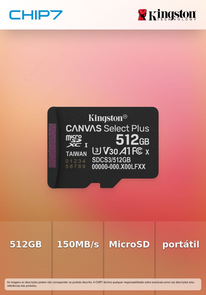 512GB MICSD CSP G3 150R SINGLE PACK