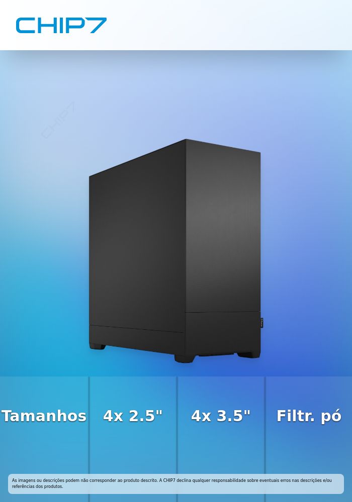 Caixa E-ATX Fractal Design Pop XL Silent Black Solid