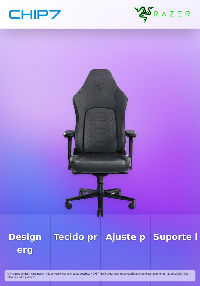Cadeira Gaming ISKUR V2 - Fabric