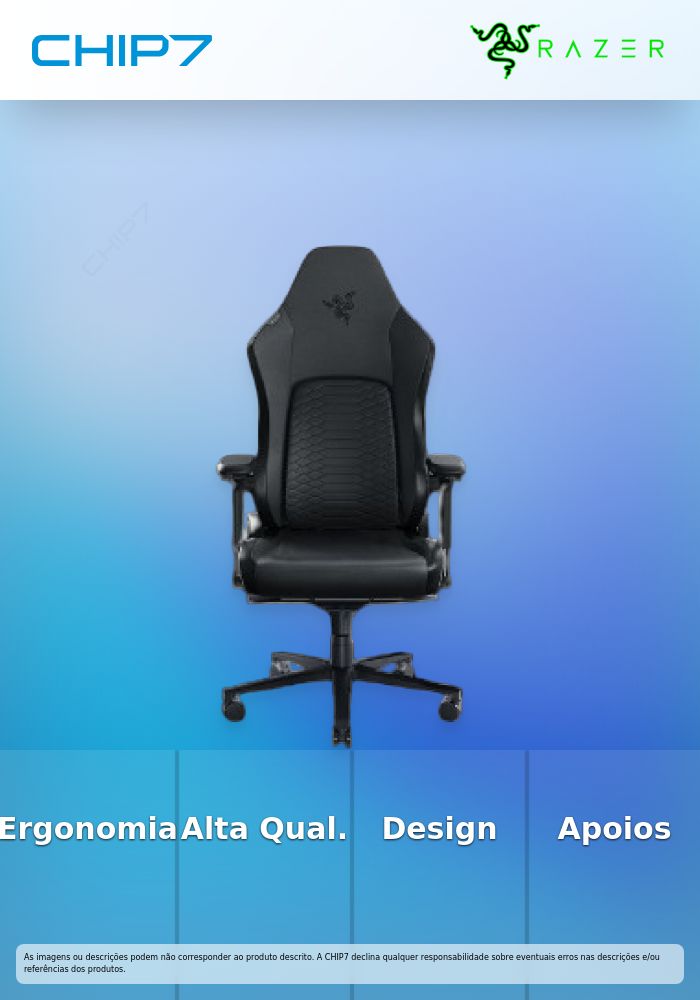 Cadeira Gaming ISKUR V2 - Black