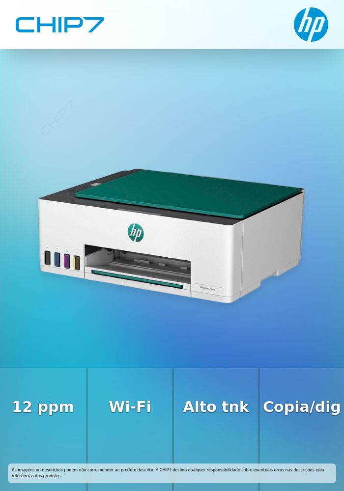 HP Smart Tank 5109 All-in-One Printer 12ppm
