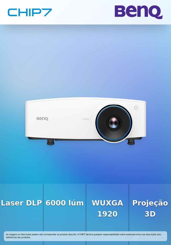 BenQ LU935 - Projector DLP - laser - 3D - 6000 lumens ANSI - WUXGA (1920 x 1200) - 16:10 - 1080p - LAN