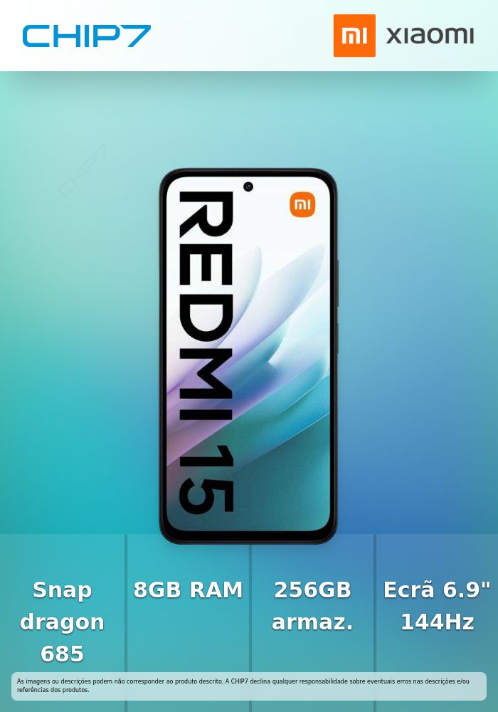 Smartphone Xiaomi Redmi 15 4G 6.9