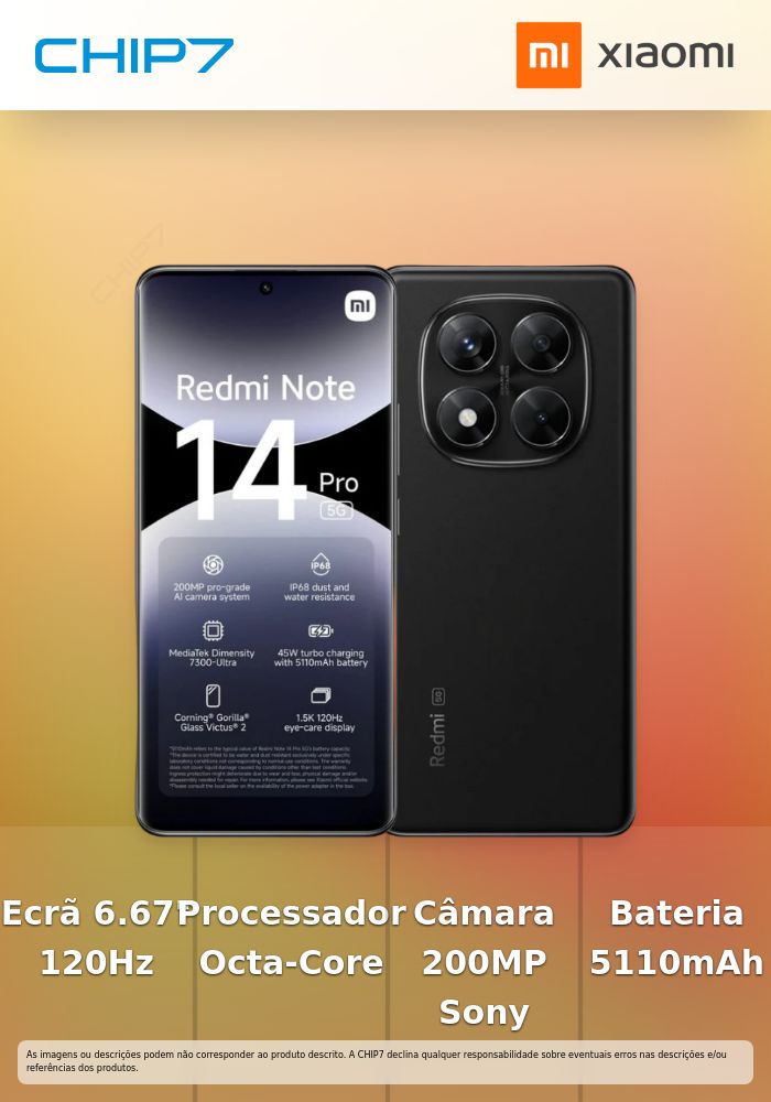 Smartphone Xiaomi Redmi Note 14 Pro 5G 6.67