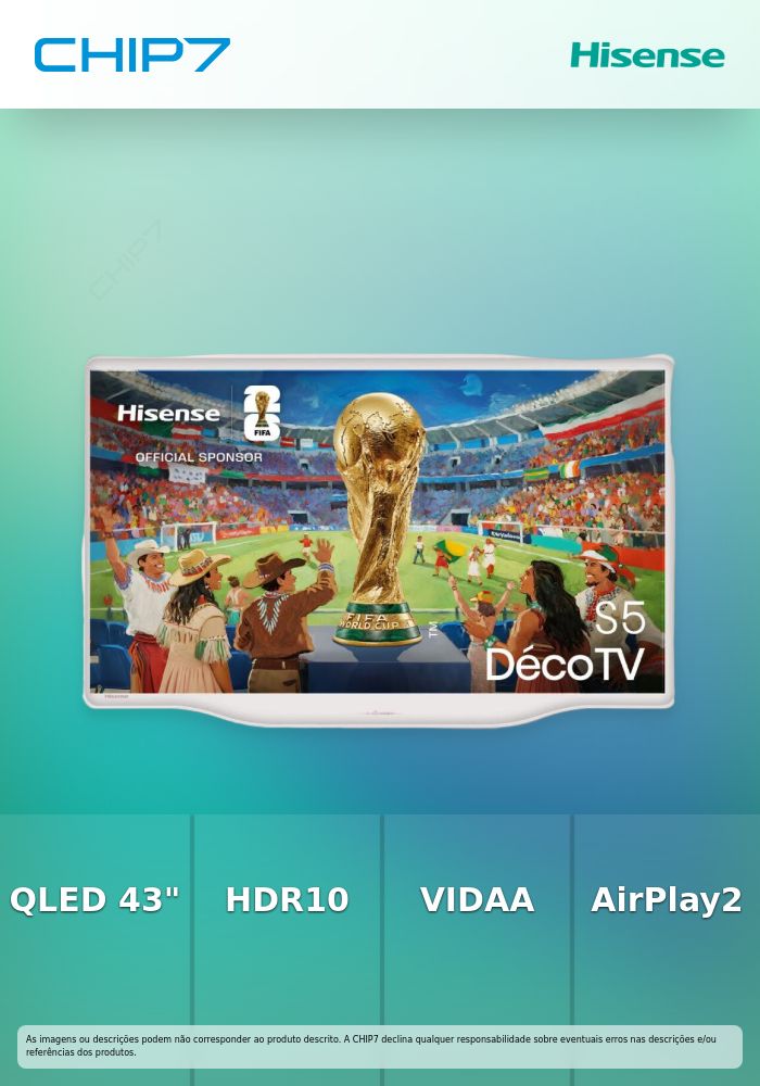 HISENSE QLED DECO TV 43