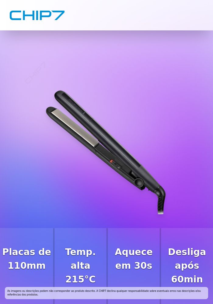 Alisador de Cabelo Remington Ceramic Straight 215 Slim Hair Straightener