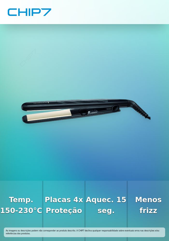 Alisador de Cabelo Remington S3500 Ceramic Straight 230