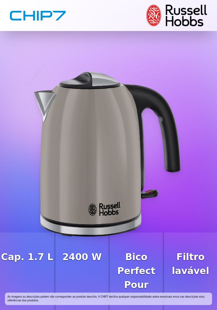 Chaleira Elétrica Russell Hobbs 28511-70 | Creme