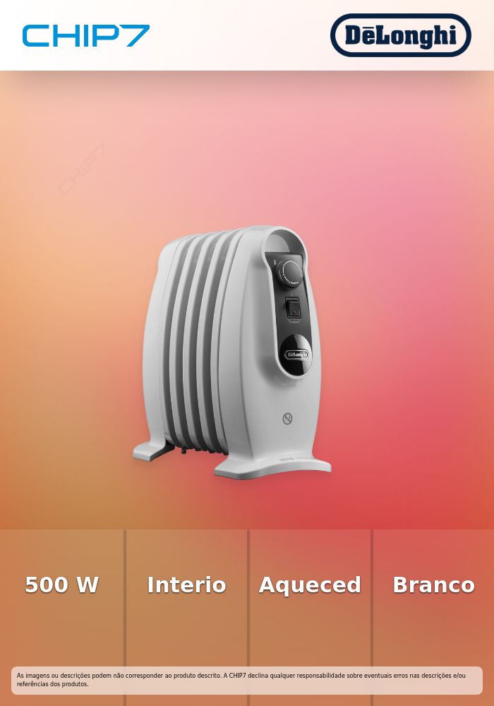 DELONGHI RADIADOR A OLEO 500W #PROMO#