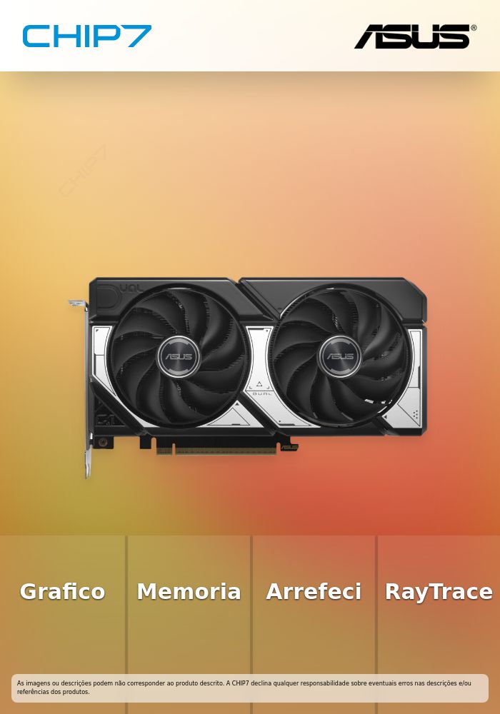 Placa Gráfica ASUS DUAL RTX 5060 TI 8G