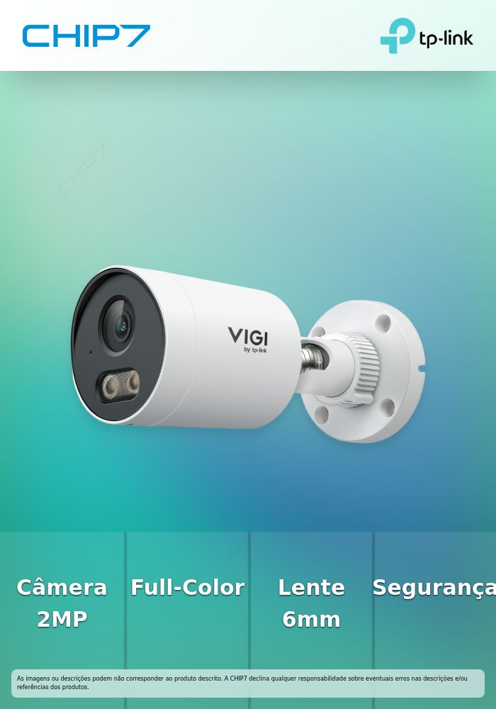 TP-LINK VIGI INSIGHT 2MP FULL-COLOR BULLET 6MM