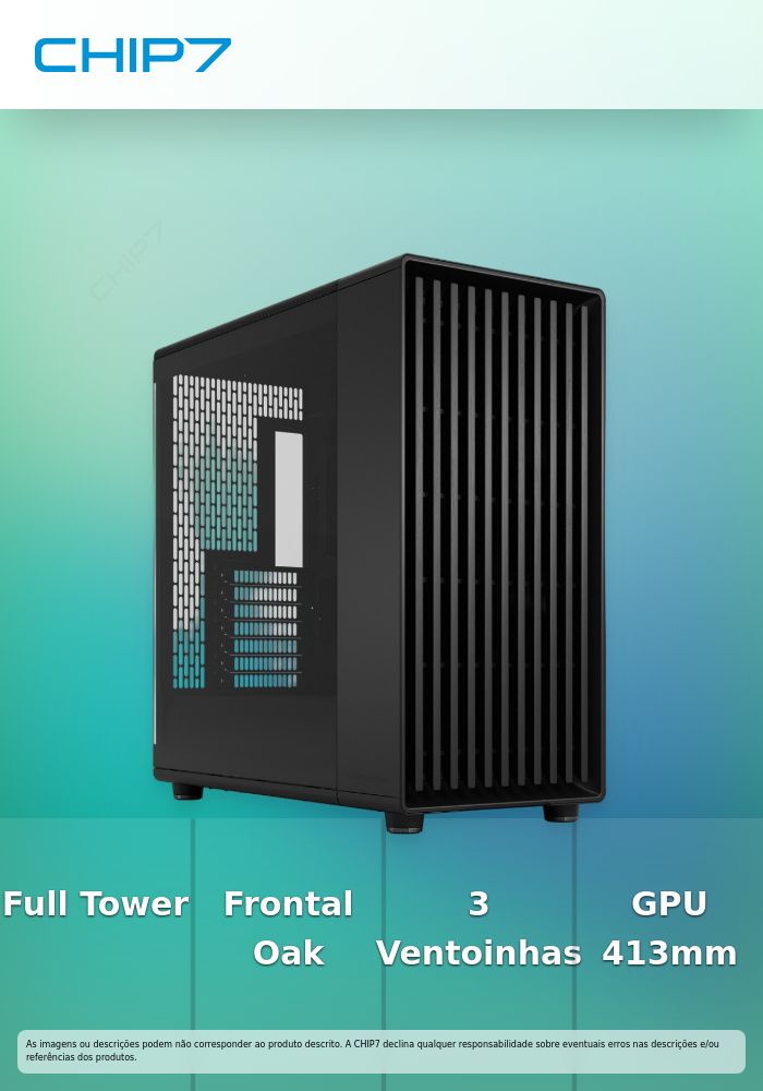 Caixa E-ATX Fractal Design North XL Momentum Edition TG Black