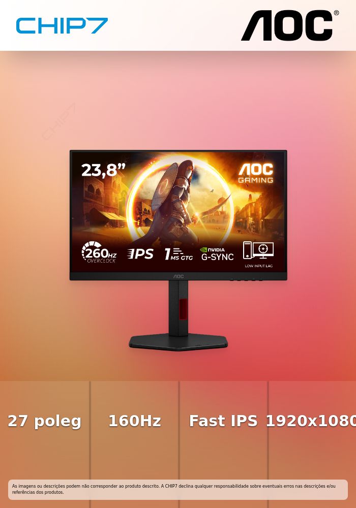 AOC MONITOR FAST IPS 27