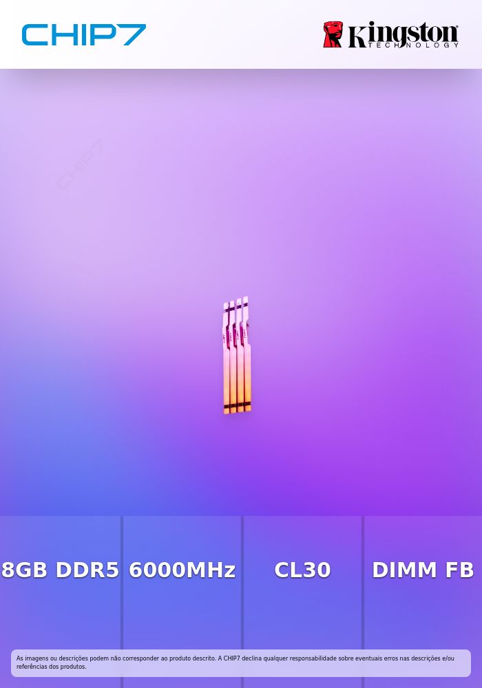 8G 6000 DDR5 C30 DIMM FB RG EXPO