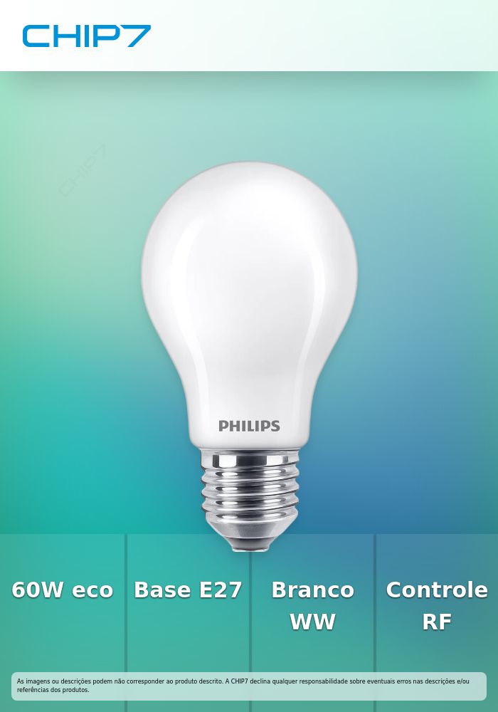 LED CLASSIC 60W A60 E27 WW ND RF2SRT6