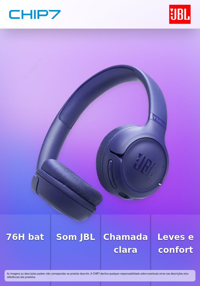 JBL HEADPHONES BLUETOOTH TUNE T530 BLUE