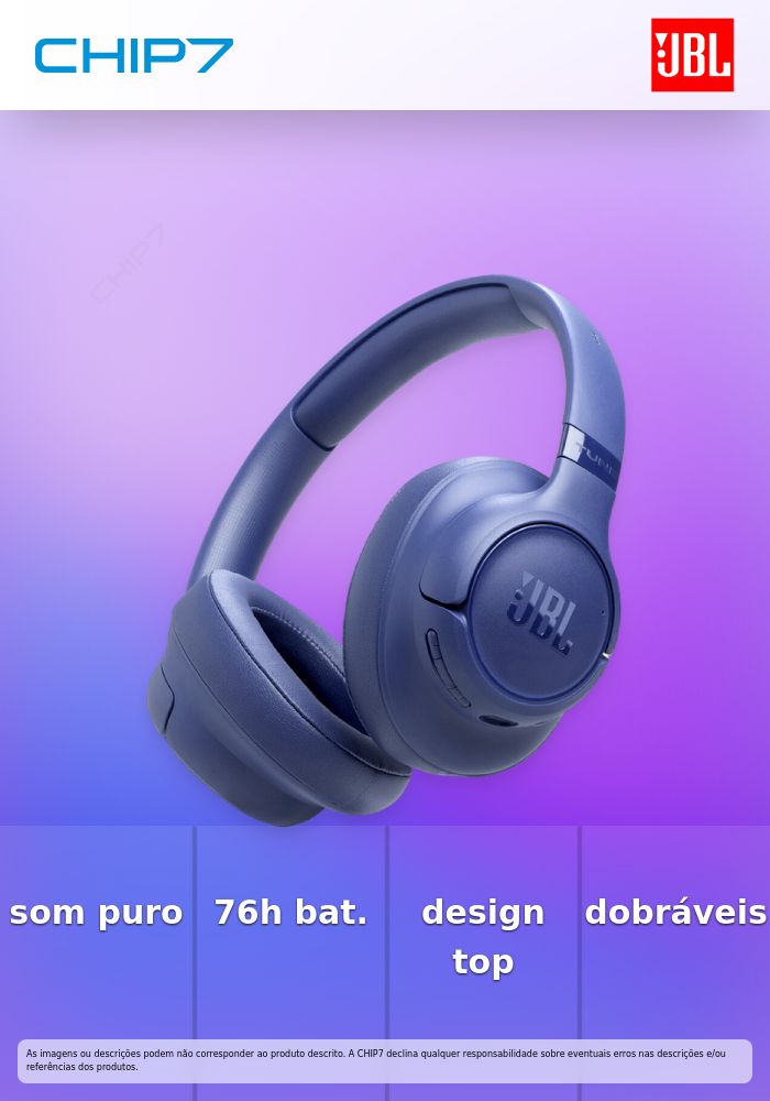 JBL HEADPHONES BLUETOOTH TUNE T730 BLUE