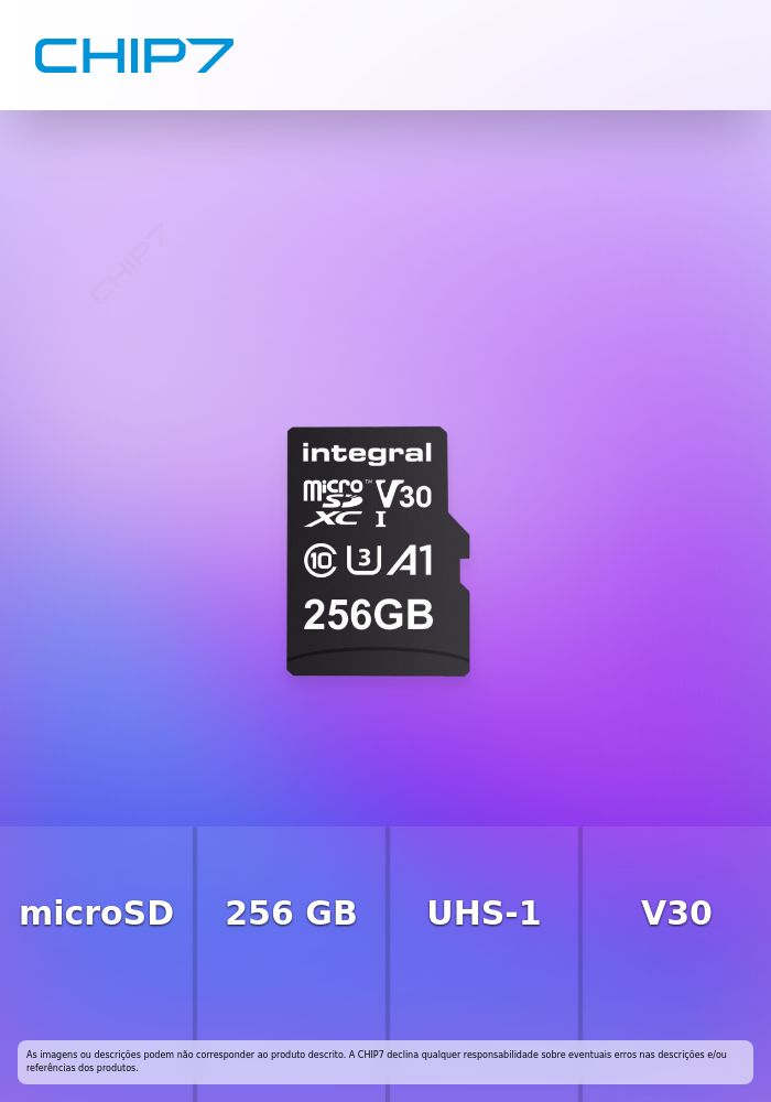 INTEGRAL SD MICRO 256GB 100MB