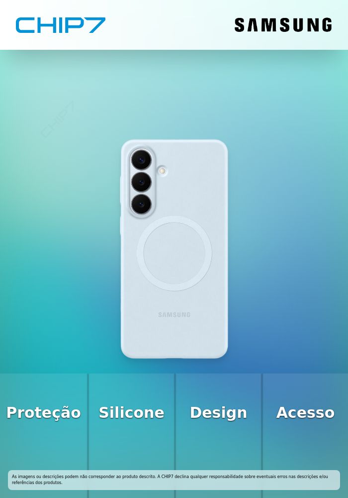 FUNDA SILICON MAGN AZUL GALAXY S26+