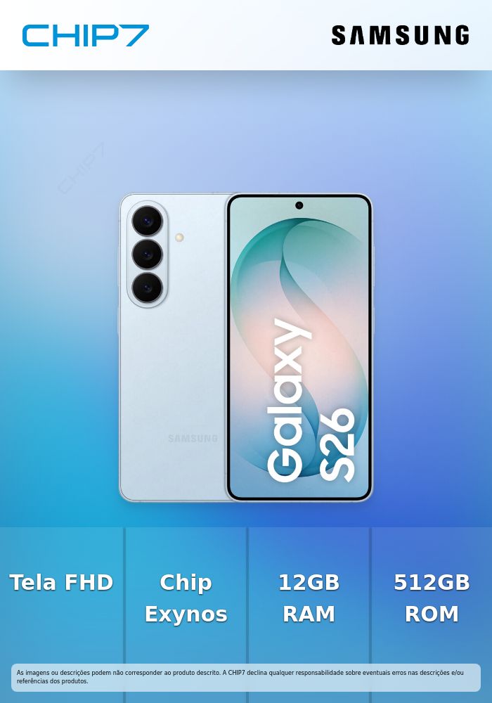 Smartphone Samsung Galaxy S26 6.3