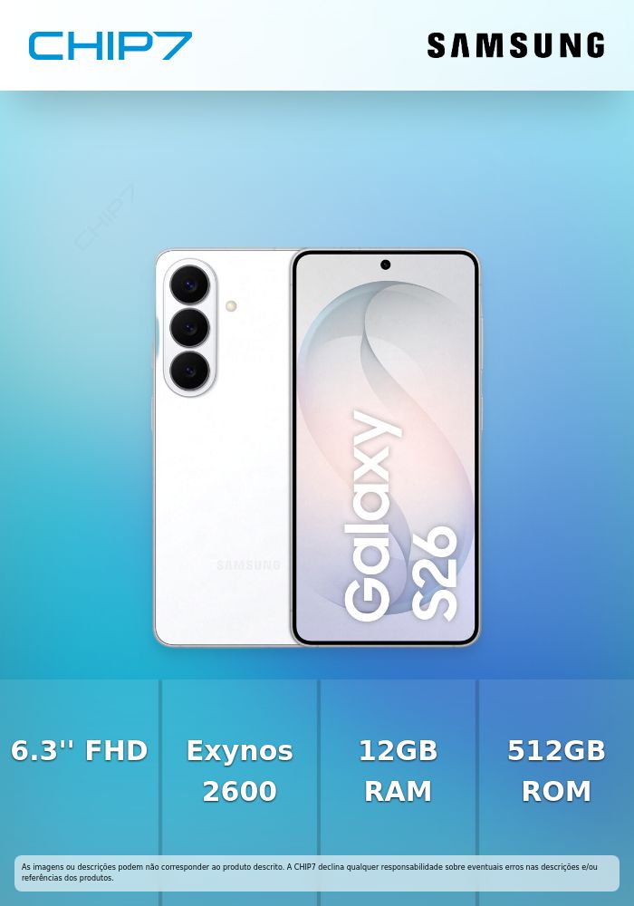Smartphone Samsung Galaxy S26 6.3
