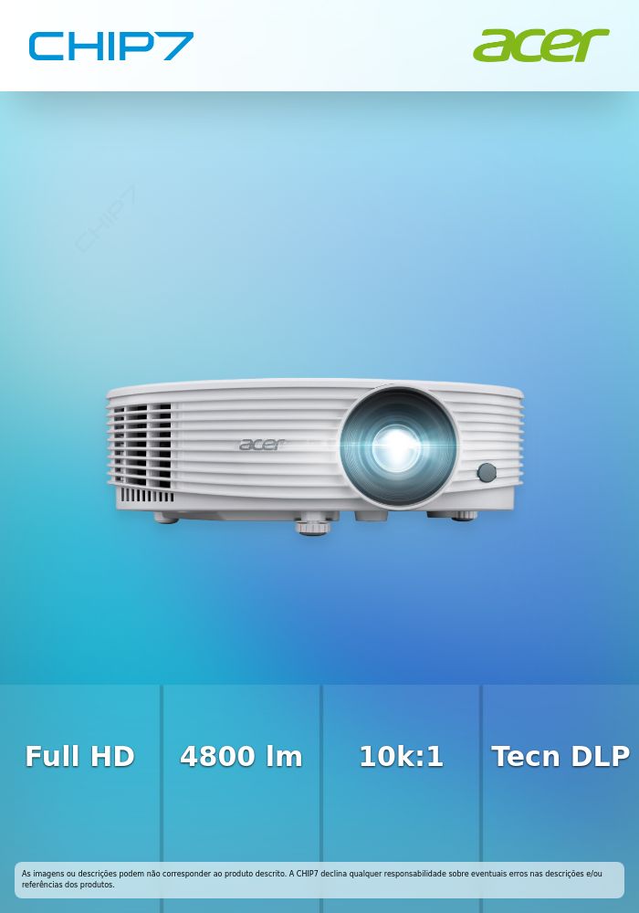 P1557 DLP 1080p 4800 Lm 10.000:1