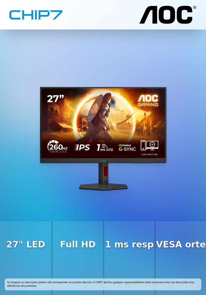 AOC MONITOR FAST IPS 27
