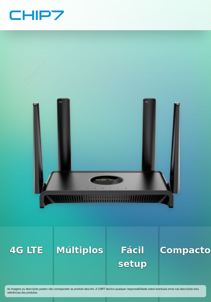 RUIJIE ROUTER WIRELESS 4G LTE | CHIP7