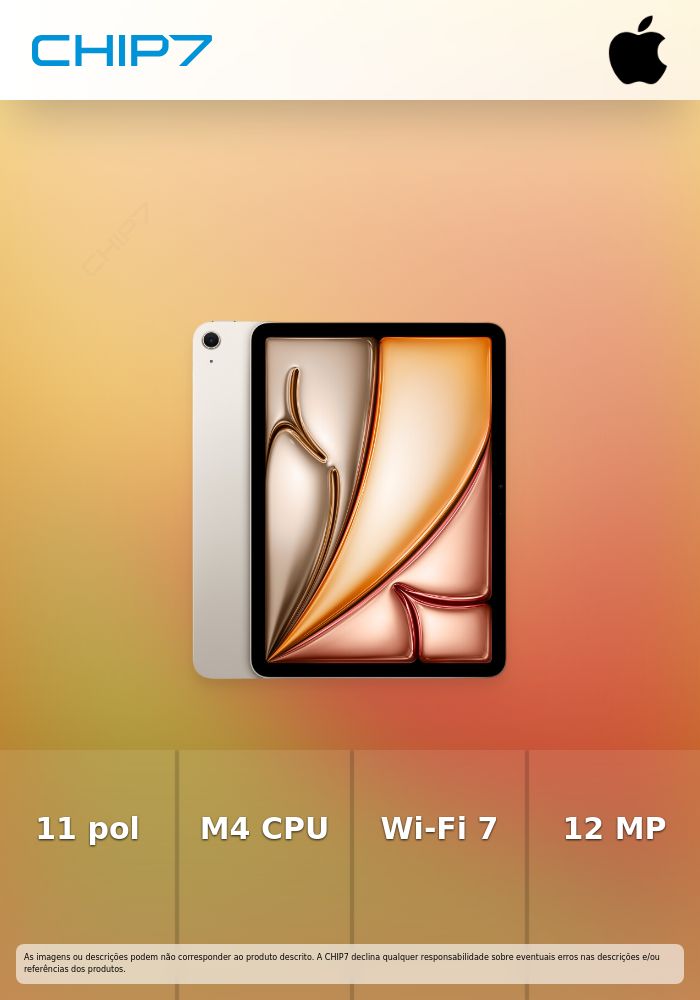 iPad Air 11 M4 Wifi 128GB Starlight