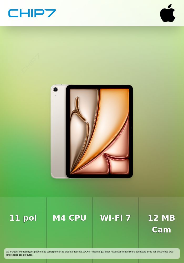 iPad Air 11 M4 WiFi Cell 128GB Starlight