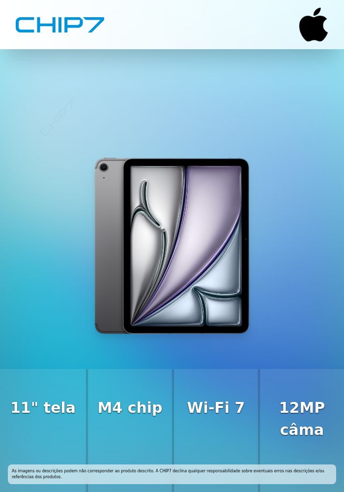 iPad Air 11 M4 WiFi Cl 128GB Space Grey