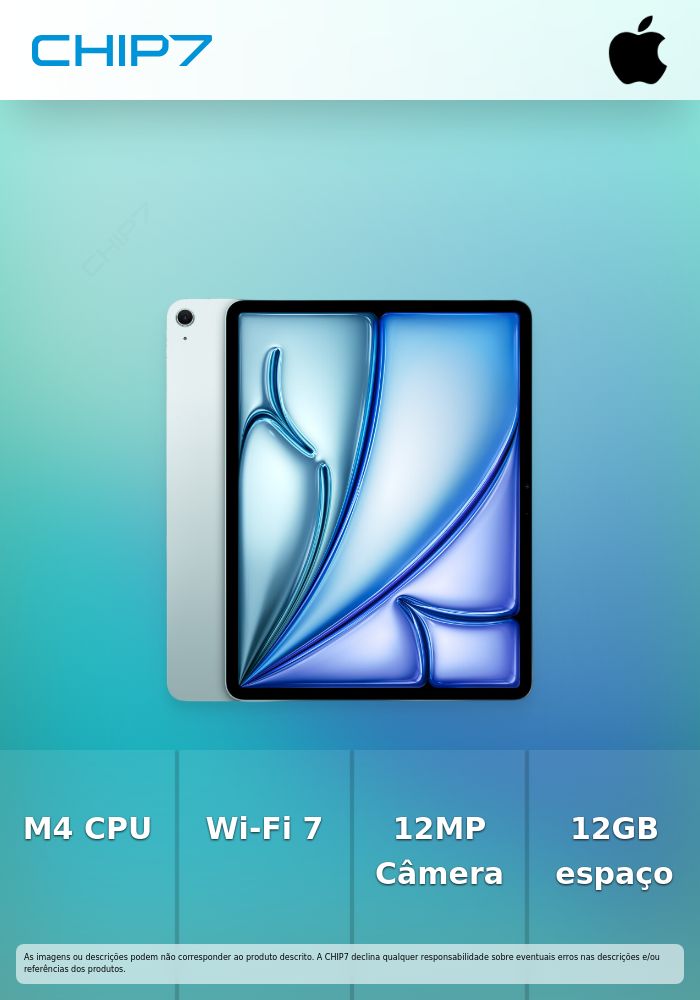 iPad Air 13 M4 Wifi 128GB Blue
