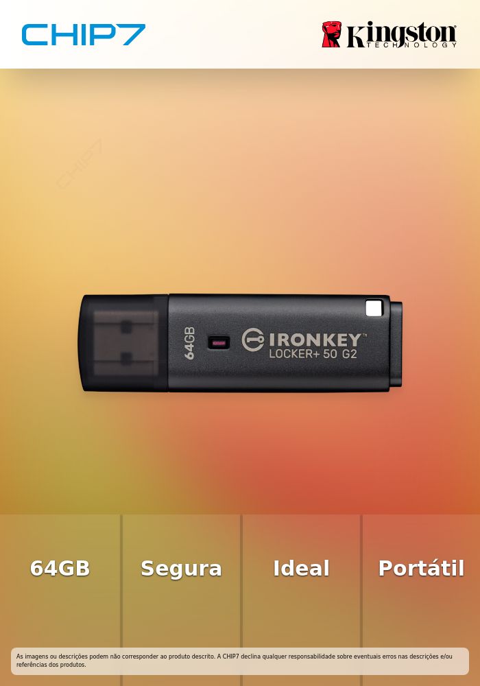 64GB IKLP50 AES USB ENCRYPTION